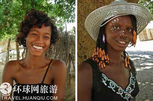 塞内加尔美女的微笑 塞内加尔美女的微笑