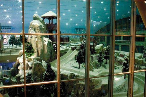 世界上最大的室内滑雪场 世界上最大的室内滑雪场