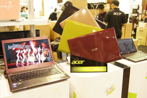 COMEX 2011电脑展：Acer展会现场火爆
