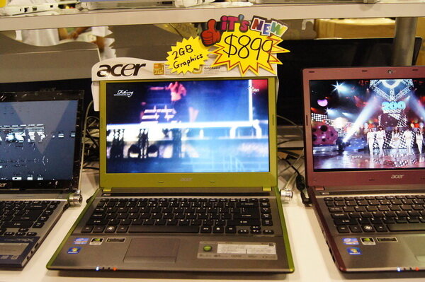 COMEX 2011电脑展：Acer展会现场火爆